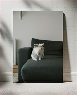 Πίνακας, Rabbit on a Sofa Κουνέλι σε καναπέ