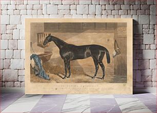 Πίνακας, Race horse, Harry Hall