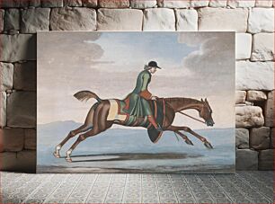 Πίνακας, Racehorse at Exercise, Ridden by a Training-Groom