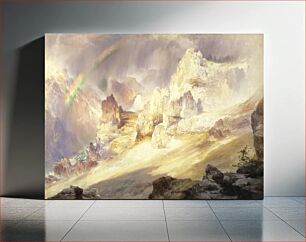 Πίνακας, Rainbow over the Grand Canyon of the Yellowstone, Thomas Moran