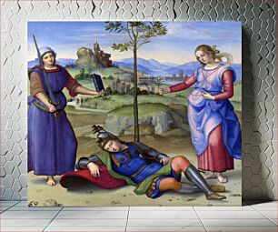 Πίνακας, Raphael's An Allegory (Vision of a Knight) (1504)