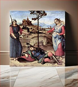 Πίνακας, Raphael's An Allegory (Vision of a Knight) (ca. 1504)