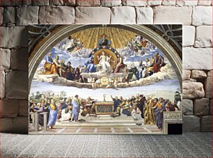 Πίνακας, Raphael's Disputation of the Holy Sacrament (ca. 1509–1510)