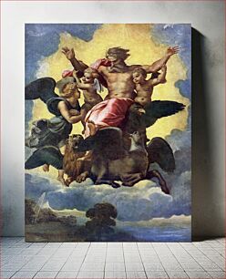 Πίνακας, Raphael's Ezekiel's Vision (1518)