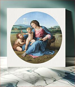 Πίνακας, Raphael's The Alba Madonna (ca. 1510)