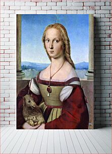 Πίνακας, Raphael's Young Woman with Unicorn (Dame mit dem Einhorn) (1506)
