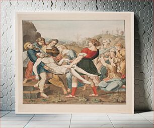 Πίνακας, Raphael: The Entombment of Christ by Johannes Senn