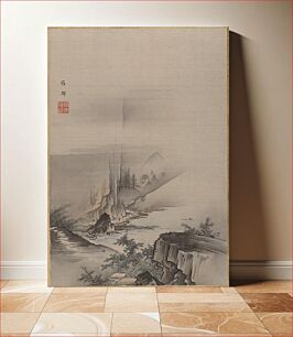 Πίνακας, Rapids and Fall of a River by Hashimoto Gahō