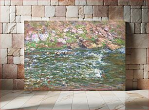 Πίνακας, Rapids on the Petite Creuse at Fresselines (1889) by Claude Monet