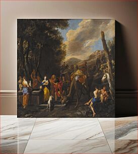 Πίνακας, Rebecca and Eliezer at the Well by Giovanni Benedetto Castiglione
