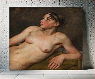 Πίνακας, Reclining Female Nude by C.W. Eckersberg