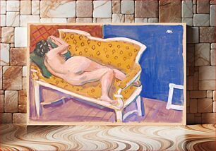 Πίνακας, Reclining nude by Cyprián Majerník