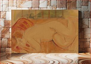 Πίνακας, Reclining nude by Cyprián Majerník