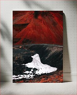 Πίνακας, Red and Black Landscape Κοκκινόμαυρο Τοπίο