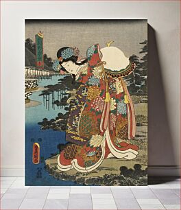 Πίνακας, Red by Utagawa Kunisada