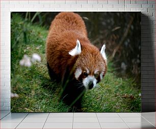 Πίνακας, Red Panda in Nature Κόκκινο Panda στη φύση