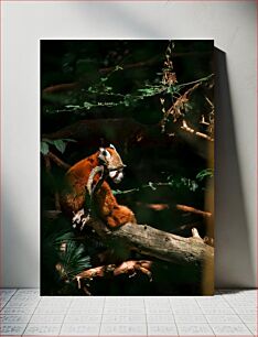Πίνακας, Red Panda in the Wild Red Panda in the Wild