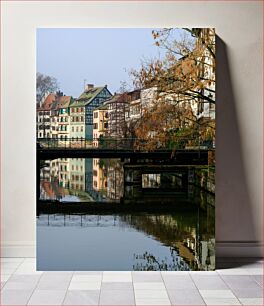 Πίνακας, Reflection of Houses by the River Αντανάκλαση σπιτιών δίπλα στο ποτάμι