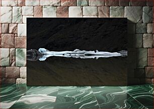 Πίνακας, Reflective Ice and Dark Waters Ανακλαστικός πάγος και σκοτεινά νερά