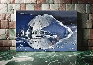 Πίνακας, Reflective Iceberg Landscape Ανακλαστικό τοπίο παγόβουνου