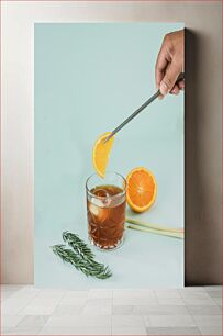 Πίνακας, Refreshing Citrus Drink Δροσιστικό ρόφημα εσπεριδοειδών