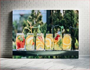Πίνακας, Refreshing Fruit Drinks Δροσιστικά Ροφήματα