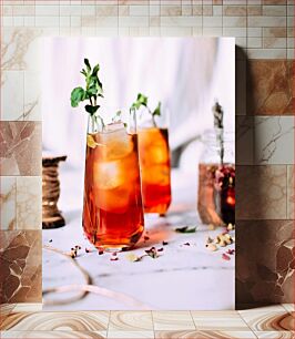 Πίνακας, Refreshing Iced Tea Δροσιστικό παγωμένο τσάι