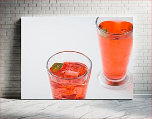 Πίνακας, Refreshing Red Drinks Δροσιστικά Κόκκινα Ροφήματα
