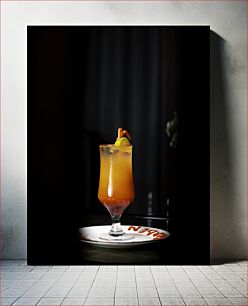 Πίνακας, Refreshing Tropical Cocktail Δροσιστικό τροπικό κοκτέιλ