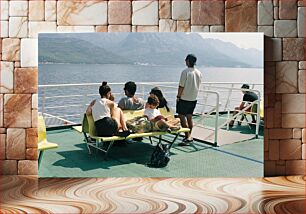 Πίνακας, Relaxing Boat Ride Χαλαρωτική βόλτα με σκάφος