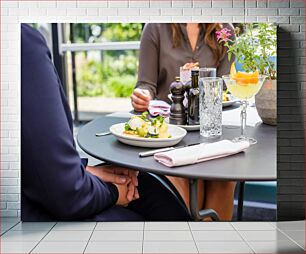 Πίνακας, Relaxing Outdoor Meal Χαλαρωτικό υπαίθριο γεύμα