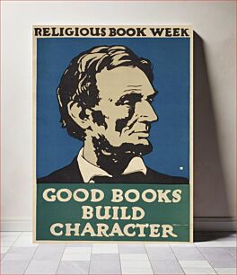 Πίνακας, Religious book week. Good books build character