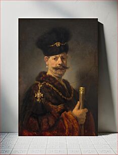 Πίνακας, Rembrandt van Rijn's A Polish Nobleman (1637)