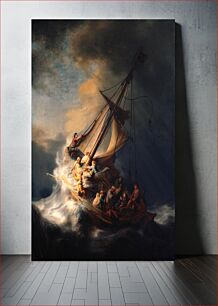 Πίνακας, Rembrandt van Rijn's The Storm on the Sea of Galilee (1633)