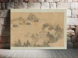 Πίνακας, Reminiscence of Jinling by Wang Gai