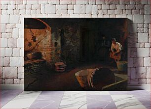 Πίνακας, Resting cauldron makers, Dominik Skutecky