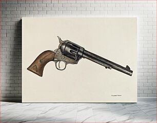 Πίνακας, Revolver (ca.1942) by Elizabeth Johnson