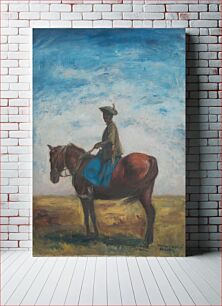 Πίνακας, Rider, Béla Iványi Grünwald