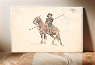 Πίνακας, Riding campagnole by Johan Thomas Lundbye