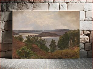 Πίνακας, Ringholm by Laven near Silkeborg by Vilhelm Kyhn