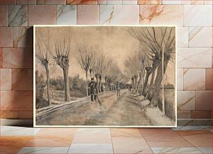 Πίνακας, Road in Etten by Vincent van Gogh