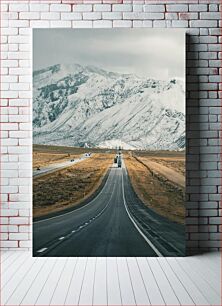 Πίνακας, Road to Snowy Mountains Δρόμος προς τα Χιονισμένα Όρη