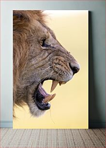Πίνακας, Roaring Lion Λιοντάρι που βρυχάται