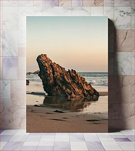 Πίνακας, Rock Formation by the Sea Βραχώδης σχηματισμός δίπλα στη θάλασσα