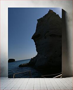 Πίνακας, Rock Formation by the Sea Βραχώδης σχηματισμός δίπλα στη θάλασσα