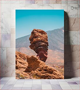 Πίνακας, Rock Formation in Desert Landscape Σχηματισμός βράχου σε ερημικό τοπίο
