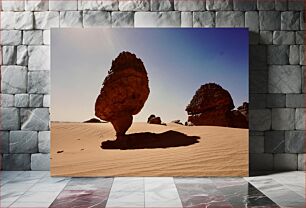 Πίνακας, Rock Formation in Desert Σχηματισμός βράχου στην έρημο