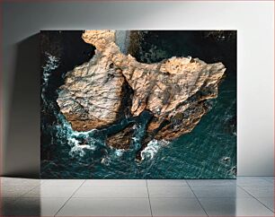 Πίνακας, Rock Formation Over Sea Σχηματισμός βράχου πάνω από τη θάλασσα