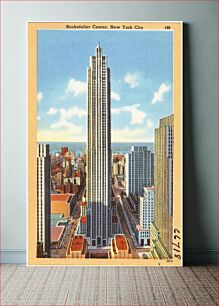 Πίνακας, Rockefeller Center, New York City