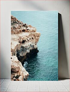 Πίνακας, Rocky Cliff by the Sea Rocky Cliff by the Sea